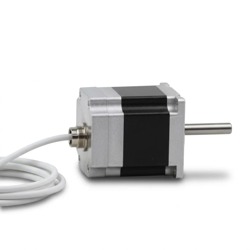 Food-grade stainless steel sealed stepper motor for medical washdown