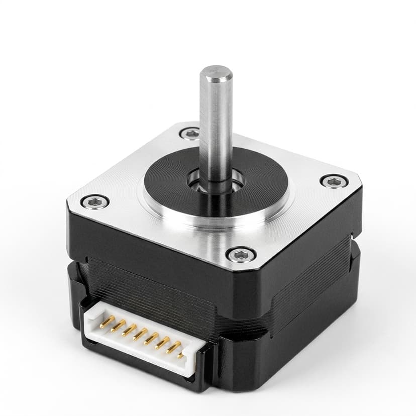 Compliance-certified stepper motor