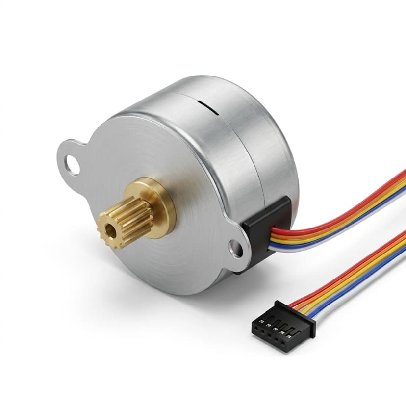 28BYJ-48 permanent magnet geared stepper motor
