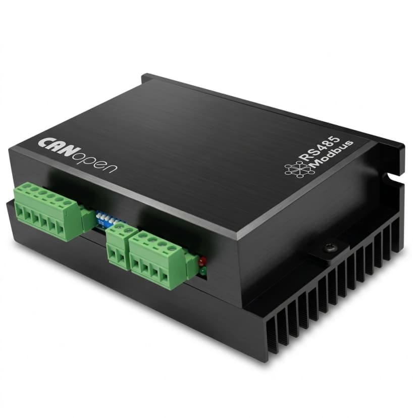 CANopen / Modbus fieldbus digital stepper motor driver