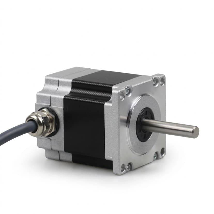 IP67 submersible stepper motor for harsh washdown compliance