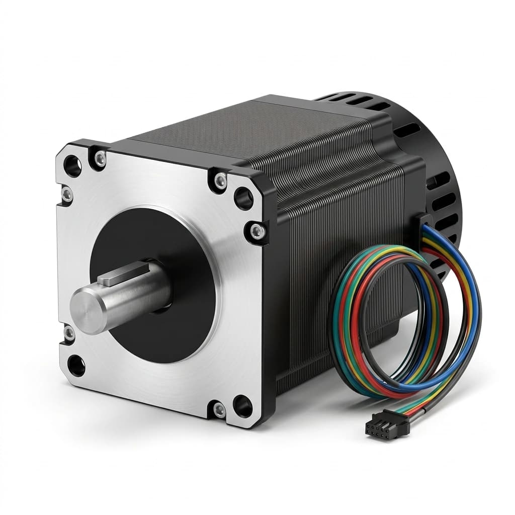NEMA 34 8.5Nm high-torque stepper motor for CNC milling and routers